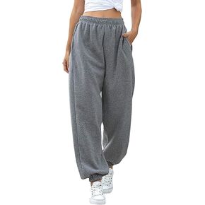 أحب My Fashions® Sweatpants النساء الفضفاضة عالية الخصر بخصوصية بيجاما السراويل الهروقة فاشلة فاشلة الربيع للنساء 2025