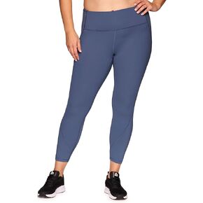 RBX Active Plus Size Leggings for Women, Squat Proof Full Length Workout Tights High Waist Running Yoga Legging with Pockets