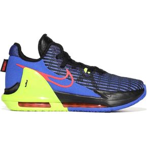 Nike Lebron Witness VI (Big Kid) Hyper Royal/Bright Crimson/Black/Volt 7 Big Kid M