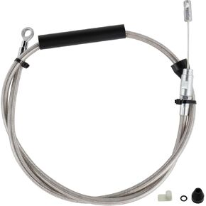 Touring 12"Handlebars Extended Clutch Cable Clutch Line Kit for 2021-Later Harley Road King/Electra Glide/Street Glide/Road Glide