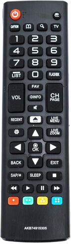 AKB75675313 جهاز تحكم عن بعد بديل مناسب لتلفزيون LG 70UM7370PUA 60UM6900PUA 43UM6900PUA 70UM7350PUA 70UM6970PUA 86UM8070PUA 82UM8070PUA 49UM6900PUA 70UM7370PUA 55UM7400PUA 65UM73 00PUA 65UM7400PUA in Saudi Arabia
