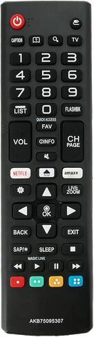 AKB75675313 جهاز تحكم عن بعد بديل مناسب لتلفزيون LG 70UM7370PUA 60UM6900PUA 43UM6900PUA 70UM7350PUA 70UM6970PUA 86UM8070PUA 82UM8070PUA 49UM6900PUA 70UM7370PUA 55UM7400PUA 65UM73 00PUA 65UM7400PUA in Saudi Arabia