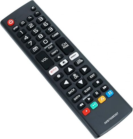 AKB75675313 جهاز تحكم عن بعد بديل مناسب لتلفزيون LG 70UM7370PUA 60UM6900PUA 43UM6900PUA 70UM7350PUA 70UM6970PUA 86UM8070PUA 82UM8070PUA 49UM6900PUA 70UM7370PUA 55UM7400PUA 65UM73 00PUA 65UM7400PUA in Saudi Arabia