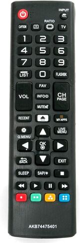 AKB75675313 جهاز تحكم عن بعد بديل مناسب لتلفزيون LG 70UM7370PUA 60UM6900PUA 43UM6900PUA 70UM7350PUA 70UM6970PUA 86UM8070PUA 82UM8070PUA 49UM6900PUA 70UM7370PUA 55UM7400PUA 65UM73 00PUA 65UM7400PUA in Saudi Arabia