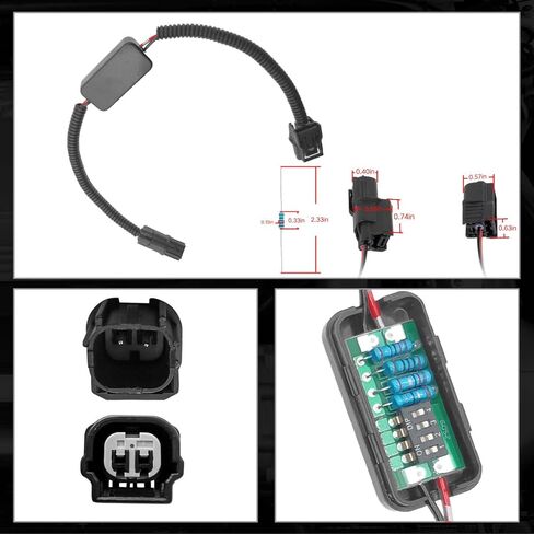 VCM Muzzler Harness Disable Kit,Fit for Honda Odyssey Ridgeline Pilot Muzzle Acura Accord, for Honda 3.5L Plug V6 Engine with VCM in Kuwait