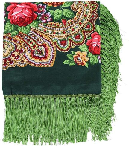 WARD TRALDIAL TRALDICAL TRALDRAY TASSEL شال أطراف رأس الرقبة شال رجعية وشاح الأزهار المعطف in Kuwait