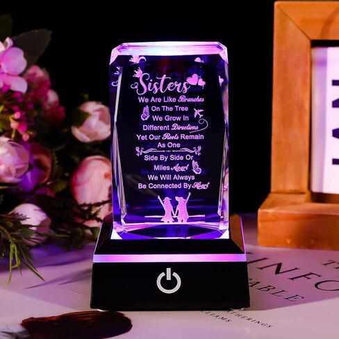 Movdyka Teacher Appreciation Gifts for Women Men, 3D Crystal Engrave Apple with Base, Best Unique Christmas Retirement Thank You End of The Year Gifts for Teacher from Students in Saudi Arabia