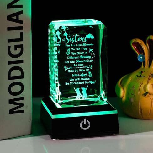 Movdyka Teacher Appreciation Gifts for Women Men, 3D Crystal Engrave Apple with Base, Best Unique Christmas Retirement Thank You End of The Year Gifts for Teacher from Students in Saudi Arabia