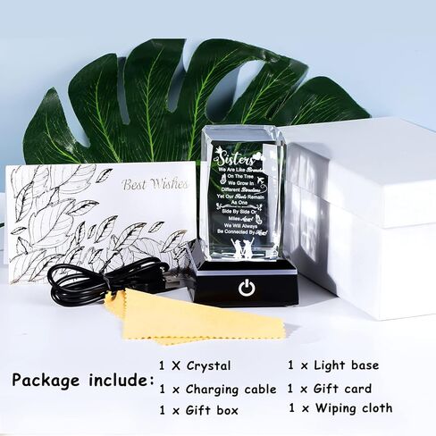 Movdyka Teacher Appreciation Gifts for Women Men, 3D Crystal Engrave Apple with Base, Best Unique Christmas Retirement Thank You End of The Year Gifts for Teacher from Students in Saudi Arabia
