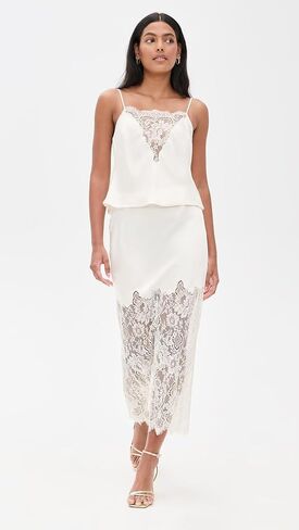 LOVESHACKFANCY Women's Ilene Skirt in Saudi Arabia
