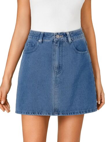ROOSCIER WIND'S HIVE REFERED JEAN SKIRT TRENDY SUMMIN in Saudi Arabia