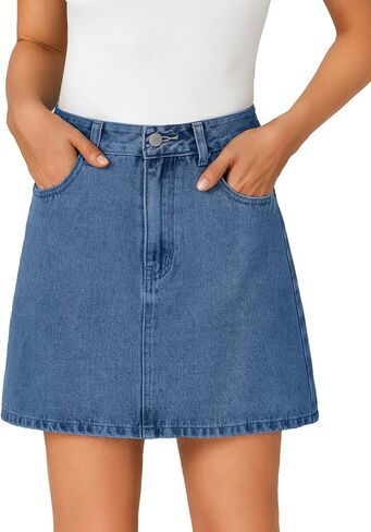 ROOSCIER WIND'S HIVE REFERED JEAN SKIRT TRENDY SUMMIN in Saudi Arabia