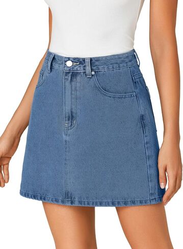ROOSCIER WIND'S HIVE REFERED JEAN SKIRT TRENDY SUMMIN in Saudi Arabia