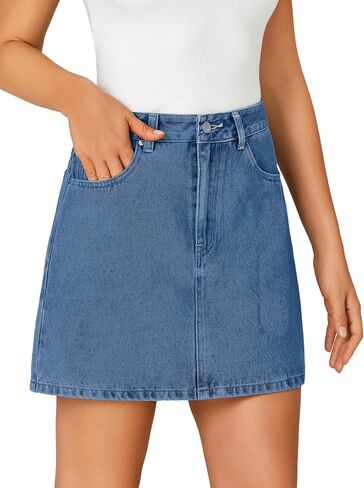 ROOSCIER WIND'S HIVE REFERED JEAN SKIRT TRENDY SUMMIN in Saudi Arabia