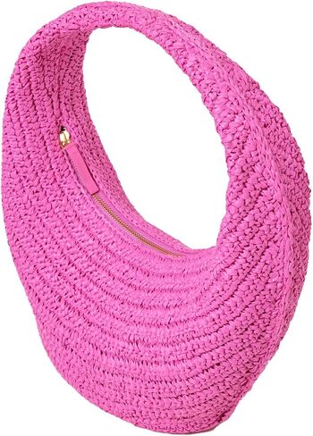 L*Space Aya Bag, Fully Lined Circle Bag Featuring Zipper Closure, Stylish, Everyday Essential Bag for Any Occasion in Saudi Arabia
