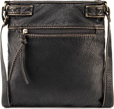 Montana West Crossbody Bag for Women Multi Pocket Shoulder Medium Travel Purses Ultra Soft Washed Leather in Saudi Arabia