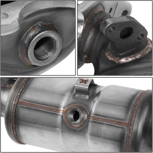DNA MOTORING Factory Style Bolt-on Catalytic Converter Compatible with 06-11 Honda Civic DX, LX, EX, EPA Compliant, OEM-CONV-053 in Kuwait