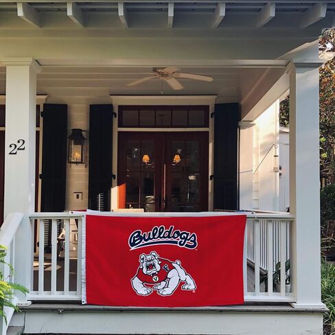 Desert Cactus Fresno State Flag California State University Bulldogs Banners 100% Polyester Indoor Outdoor 3x5 feet Flags (Style 1) in Saudi Arabia