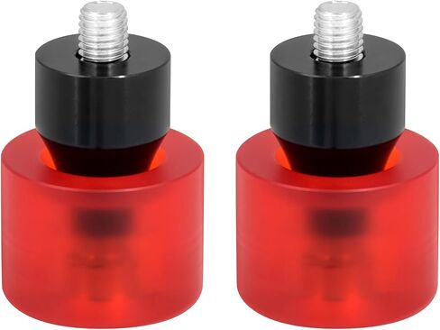 Motorcycle Crash Bar Decorative Wheel M12 Screw Kit for Engine Guards and Saddlebag Guards Fit for Harley Touring Street Glide Road Glide Road King Electra Ultra Models (Red and Black) in Saudi Arabia