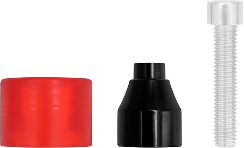 Motorcycle Crash Bar Decorative Wheel M12 Screw Kit for Engine Guards and Saddlebag Guards Fit for Harley Touring Street Glide Road Glide Road King Electra Ultra Models (Red and Black) in Saudi Arabia
