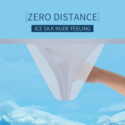 AGJGFM Mens Sexy ice Silk Bikini Tie Side G String T Back Thongs Briefs Adjustable Underwears in Saudi Arabia