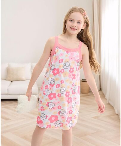 2 Pack Girls Dress Toddler to Big Kid A-Line Cute Casual Dress in Saudi Arabia