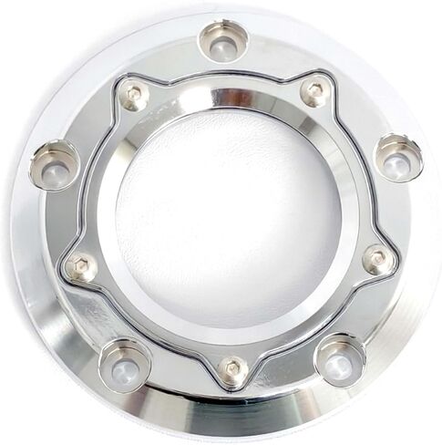 Transparent Motorcycle Derby Cover Timing Points Cover for Harley Big Twin Cam Touring Electra Glide Road King Dyna Softail Heritage Fatboy 1999-2013 (Black) in Kuwait