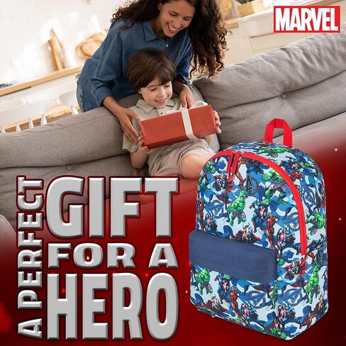 Marvel Backpack - Bags for Travel, Sports Rucksack Gifts (Blue) in Saudi Arabia