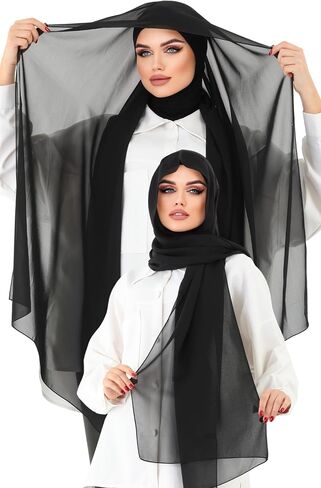 Instant Chiffon Hijab, Ready to wear hijab, modal hijab, Abaya, modern Instant Scarf, Soft breathable Scarf in Saudi Arabia