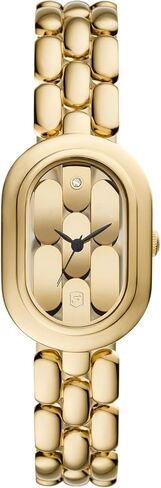 Fossil Women's Sloan Three-Hand Gold-Tone Stainless Steel Watchs in Saudi Arabia
