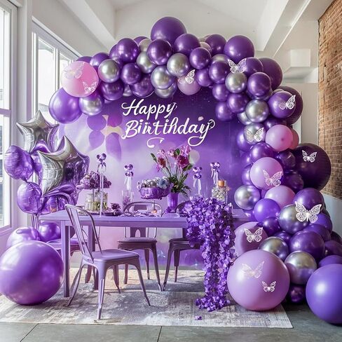 Black Gold Balloon Garland Arch Kit, Black and Gold Metallic Confetti Latex Balloons for Baby Shower Wedding Birthday Graduation Anniversary Bachelorette Party Background Decorations in Kuwait