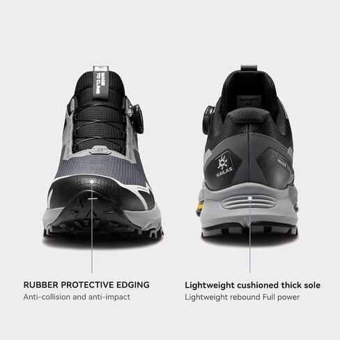 KAILAS Men's Kuocang BOA Hiking Shoe FLT Waterproof V Sole Non-Slip Shoes Lightweight Breathable Low Height Outdoor Trailing Trekking Shoes in Saudi Arabia
