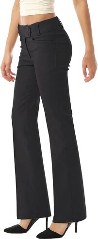 MixMatchy Women's Ultra Stretch Lux Comfort with Flex Motion Bootcut Dress Pants Work Business Office Trousers in Saudi Arabia