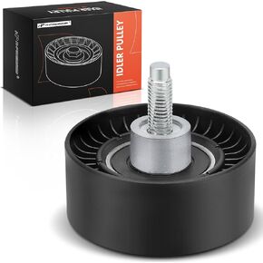 A-Premium Belt Idler Pulley متوافقة مع سلسلة Jeep KJ Liberty 2005-2006 2.8L