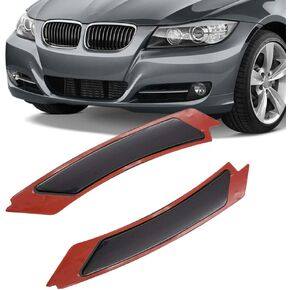 متوافق مع BMW E90 E91 LCI 2000 2010 2011 4 SDAN Sidan Marker Lamps Wumper Reflector (Amber Lens)