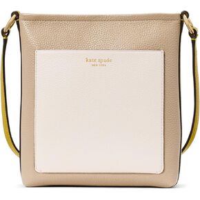 kate spade new york AVA Colorblocked Pebbled Leather Small swingpack, Tigers Eye Multi