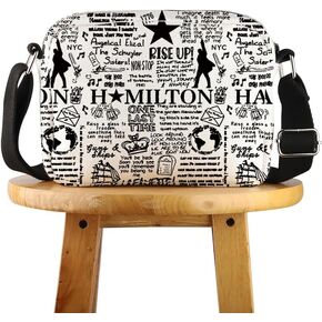 POFULL Musical Crossbody Bag Musical Merchandise Theater Fans Gift