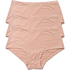 Hanky ​​panky yourfit boyshort-أحادي حجم الملابس الداخلية المثيرة للنساء ، والملابس الداخلية boyshorts ، سراويل مريحة 3 عبوات ، fit xs-xl (2-14)