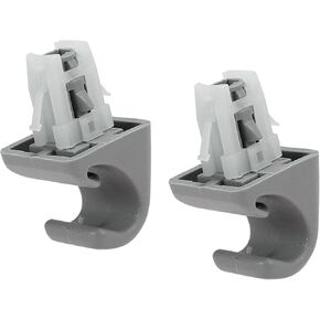 Sun Visor Hook Clip 74348-33040 Car Accessory for Toyota Camry 2007-2017 (Set of 2)