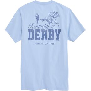 vineyard vines Men's Kentucky Derby Short-Sleeve Pocket Tee