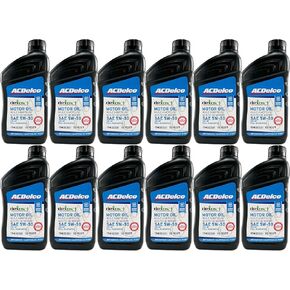ACDelco GM Original Equipment 10-9329 (19432321) dexos™1 GEN 3 Full Synthetic 5W-30 Motor Oil - 1 qt. | Case of 12