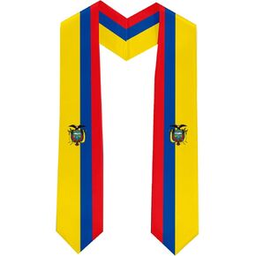 فئة 2025 تخرج العلم الإكوادور سرق الاحتفال بإنجازاتك الأكاديمية بأناقة مع SASH SASH الأنيقة 71 "