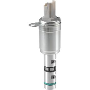 Engine Variable Valve Timing VVT Solenoid No.8200823650 - Car Engine Camshaft Oil Control Valve - for Renault Clio 2005-2009 Metal Silver Tone - 1 Pc