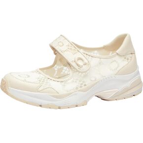 Coach Women's Lace Mary Jane Sneaker, Charcoal/Black, 8.5