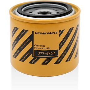 377-6969 Heavy-Duty Spin-On Oil Filter Compatible with 272D XHP Loader 259D S650 Track Loader Replaces 3830339 X6678233 9122854