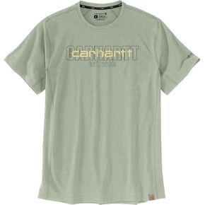 Carhartt Men's Force Relaxed Fit Midweight Short-Sleeve Logo Graphic T-Shirt