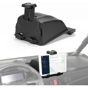 صندوق تخزين Mount Tablet Tablet متوافق مع 2023+ CFMOTO ZFORCE 950 Sport & Trail/Zforce 800 Trail G2 ، جهاز GPS Mount Mount Mount حامل قابل للتعديل.