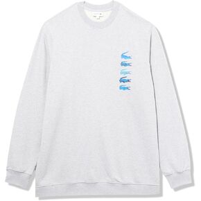 Lacoste Men's Tall Fit Monogram Print Sweatshirt