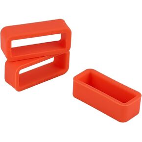 3 Pack Watch Band Holder, 16mm Silicone Watch Band Loop, For Silicone Watch Magic Band Clips