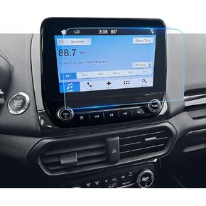 LFOTPP مناسب لـ 2018-2020 2021 F*ord EcoSport SYNC 3 8 بوصة واقي شاشة ملاحة للسيارة من الزجاج المقسى، [9H] واقي شاشة لمس مركزي لنظام المعلومات والترفيه مضاد للخدش عالي الوضوح